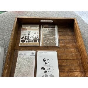 Pinkfresh Studio Papertrey Ink My Creative Time Stamp and Die Craft Bundle Lot:4